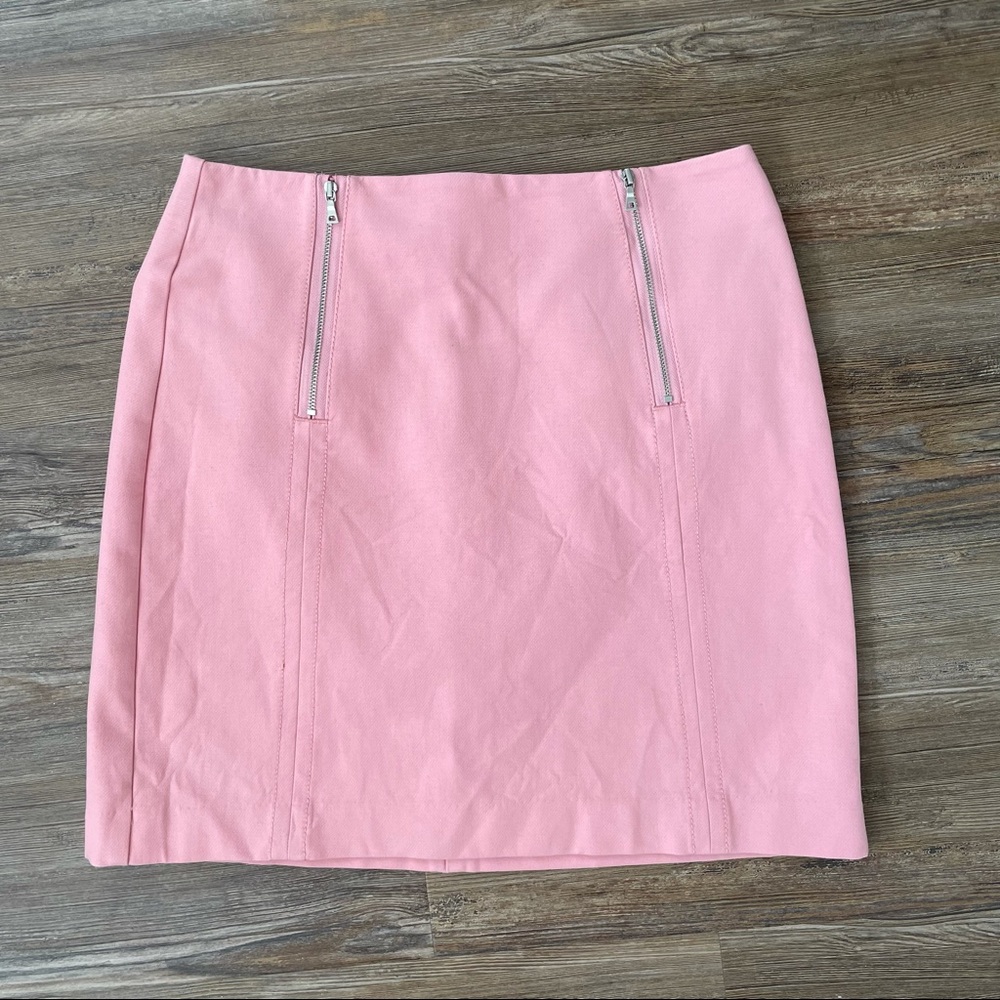 Loft Pink Mini Skirt